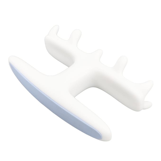 Fascia Massage Tool Triggerpoints Spanning Relief Handmatige Massager voor Rug Nek Hoofd Dij Hand grijze kleur