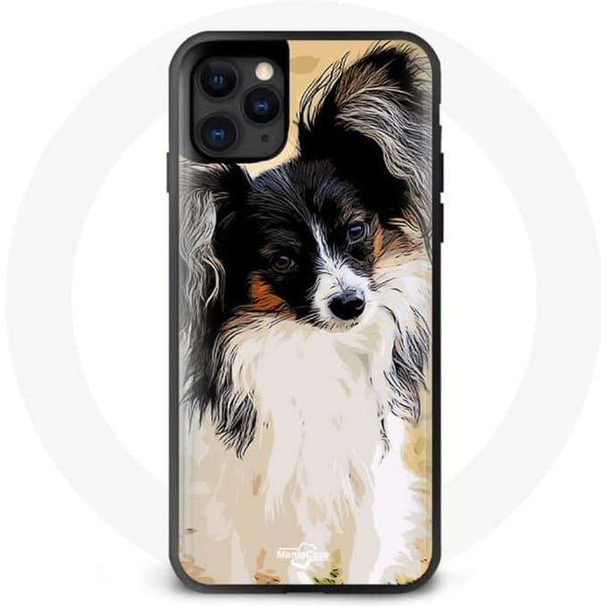 Coque Iphone 11 Pro Epagneul Japonais Blonds