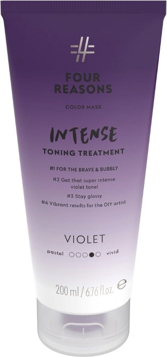 Four Reasons Color Mask Intense Toning Treatment Violet 200ml