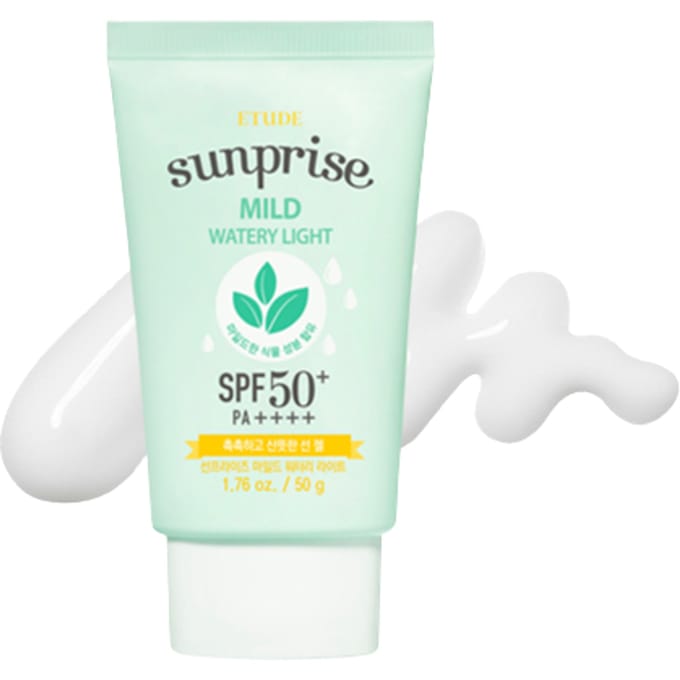 ETUDE - Sunprise Mild Watery Light Sunscreen SPF 50+ PA++++ - 50g