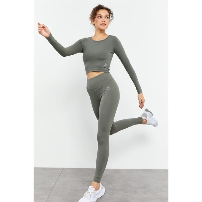 Slim-Fit Langdurige Crop Top