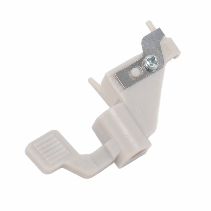 Naaldinrijger voor CS7000X Stevig plastic Hoge nauwkeurigheid Duurzaam voor CS5055 naaimachine Inrijger gray