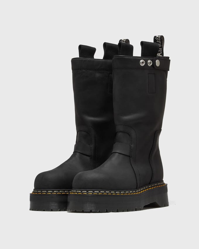 X Dr. Martens LEATHER BOOTS-QUAD SOLE PULL ON BOOT