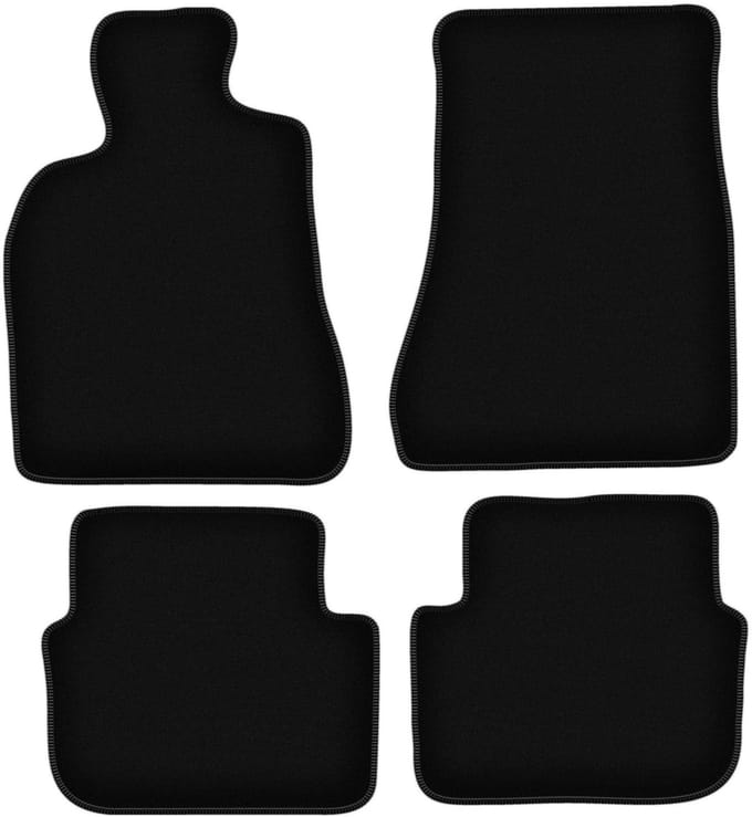 BASIC zwarte veloursmatten voor: Lexus GS II sedan (1997-2005)