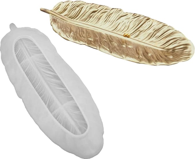 Siliconen Mal Veer Vorm voor Hars Gieten DIY Sieraden Opbergdoos