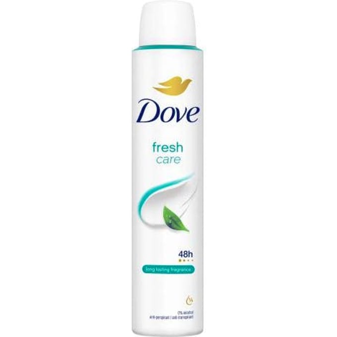 Dove Fresh Care 48h Anti-Perspirant Deodorant Spray - 200 ml