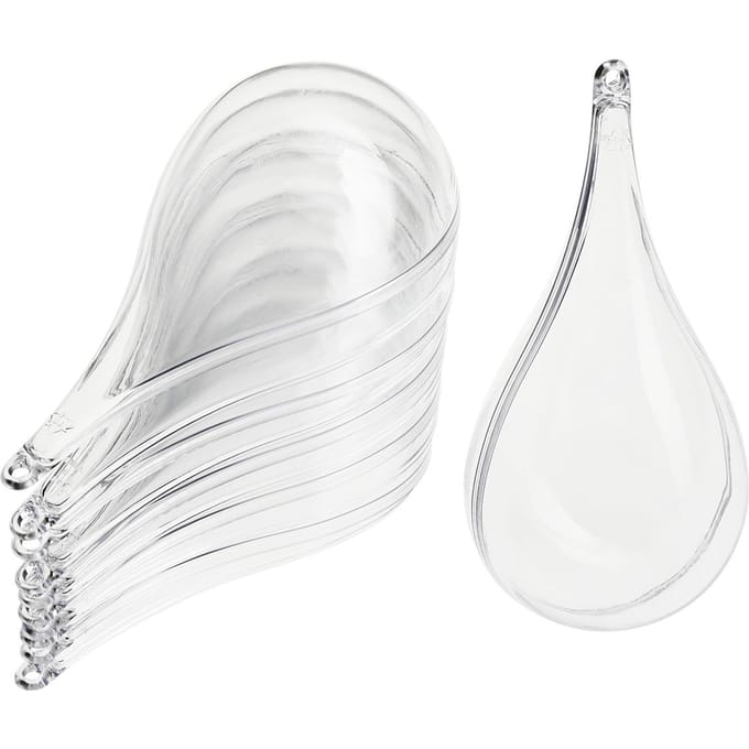 VBS Acrylvorm "Druppel", 11 cm, 6 stuks