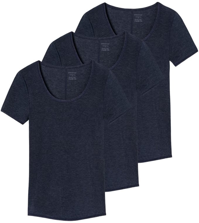 Schiesser Dames onder t-shirts 3 pack Personal Fit
