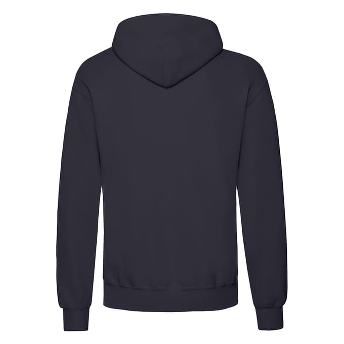 Fruit of the Loom katoenen herenhoodie (Deep Navy)