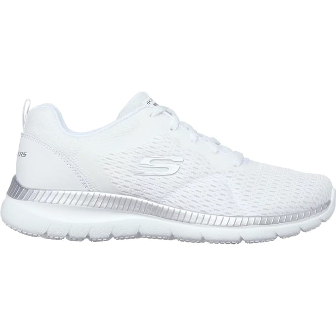 Skechers Bountiful Quick Path dames sneakers wit