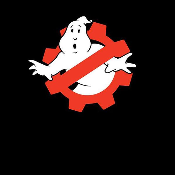 Ghostbusters GB Engineering Hoodie - Black - M