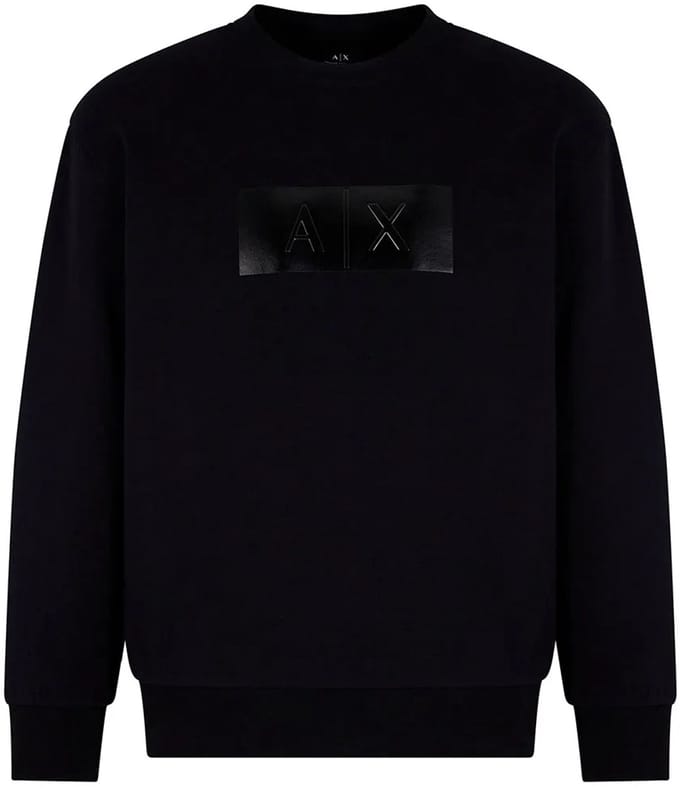 Armani Exchange Zwart Trui Met Logo
