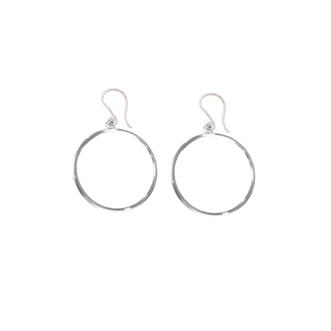 Allergievrij zilverkleur 3 cm-Charme Bijoux