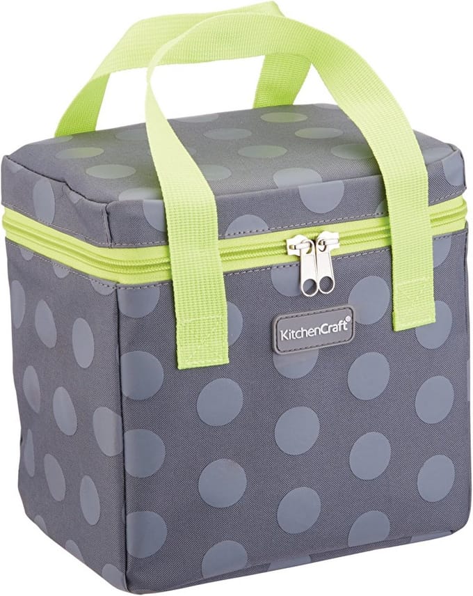 Koeltas voor kleine lunch - 4,9 L (1 gal) - Grijs/Limoen
