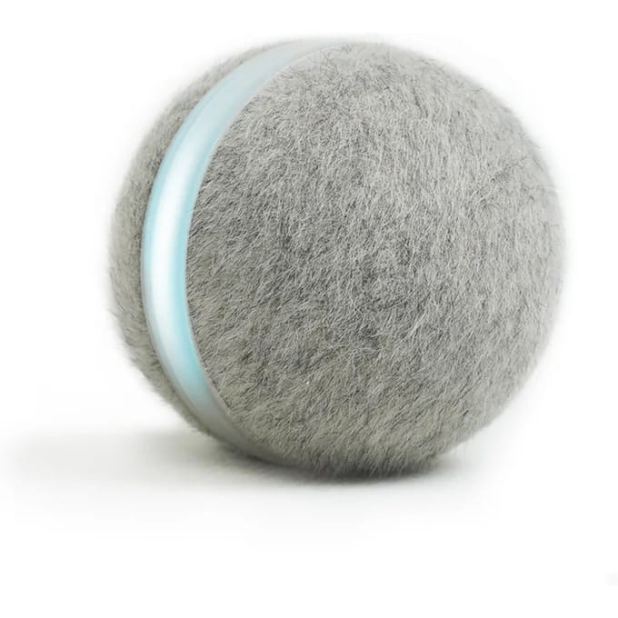 Cheerble elektronisch kattenspeeltje Wicked Ball, grijs