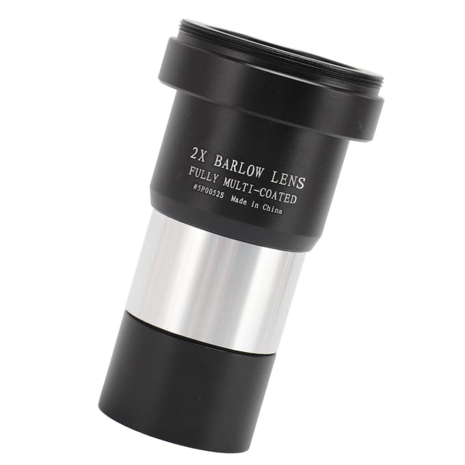 Barlowlens 2X 1.25in Volledig Multi-Coated Metaal Telescoop Oculair Accessoires 5P0052S black