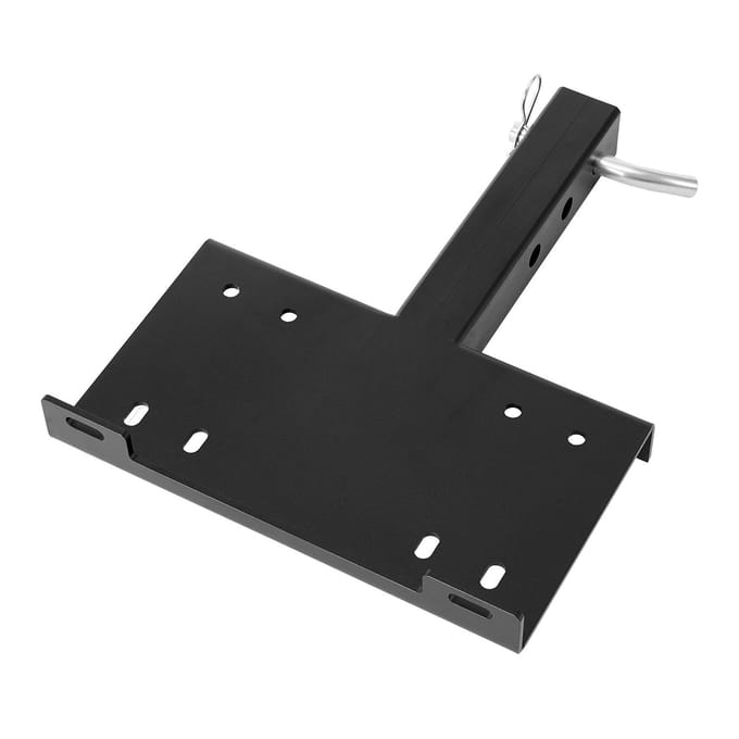 Support de Treuil 6803 kg Support de Treuil pour Attelage de Remorque avec Récepteur de 50,8 mm