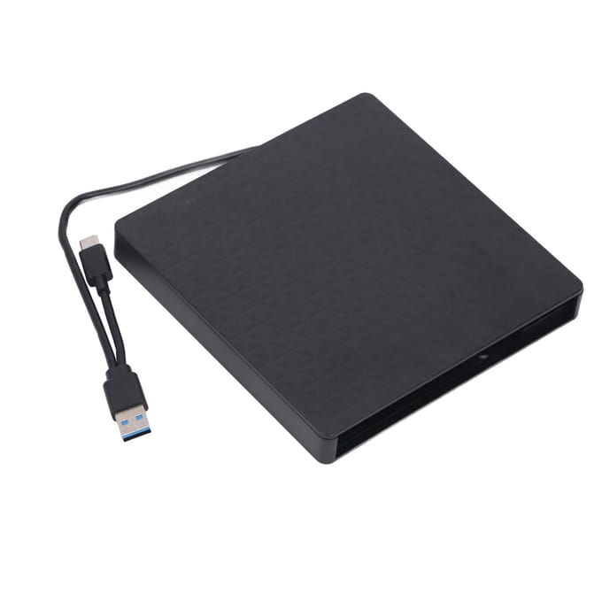 Externe Behuizing voor Laptop Optische Drive Type A Type C USB 3.0 Afneembare Optische Drive Box met gray