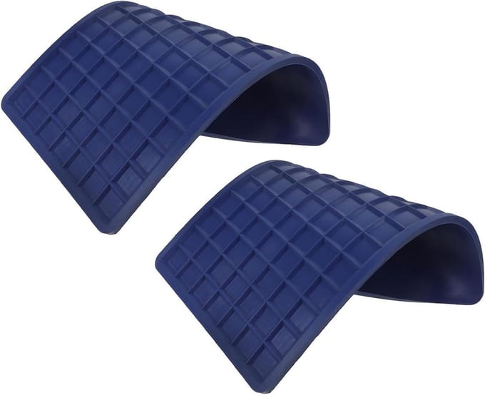 Strijkmat Set - Hittebescherming - Meubels Beschermen - Antislip Siliconen - 2 Stuks - Blauw