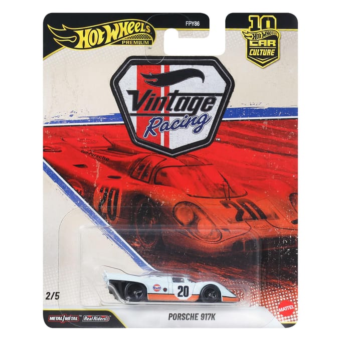 Hot Wheels Car Culture Vintage Racing - Porsche 917K