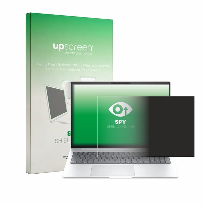 upscreen - privacyscherm voor HP EliteBook 8 G2a 16" - privacy filter screenfilter Blauwlichtfilter