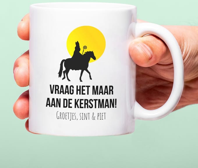 Mok Vraag Het Maar Aan De Kerstman van Ditverzinjeniet.nl
