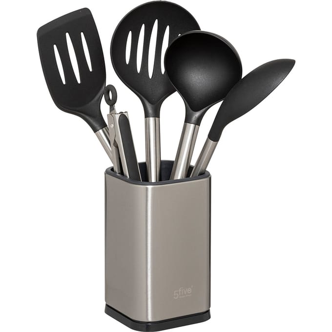 Eazy Living Keukengerei Set met Houder Veva 5-delig