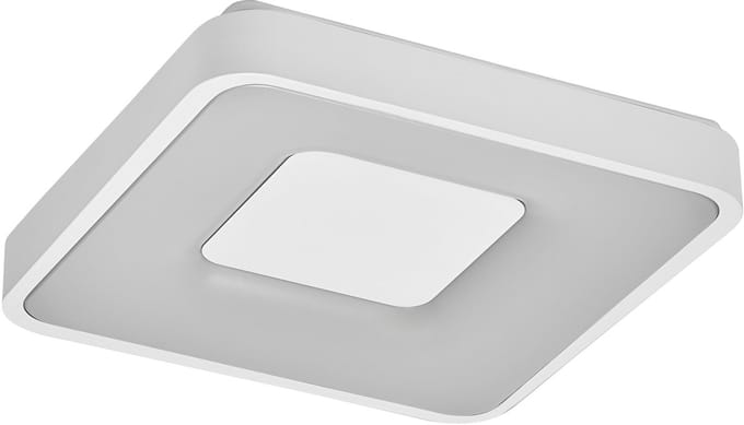 OSRAM ORBIS Piana LED Plafondlamp 380mm, 24W, 3000K warm wit, Click-DIM, Wit, Metaal, IP20