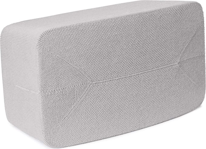 Soundskins – Luxe textielhoes / Luidsprekeraccessoire – Compatibel met Sonos Play 5 - Rookwit