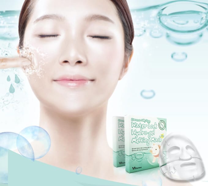 Elizavecca Milky Piggy Water Lock Hydro Gel Masque Fondant 25ml * 5PCS white