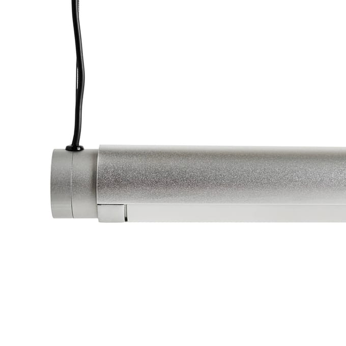HAY LED hanglamp Factor Linear directional, aluminium, draaibaar