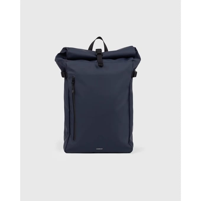Sandqvist Stream Slim Rolltop L Navy Rugzak