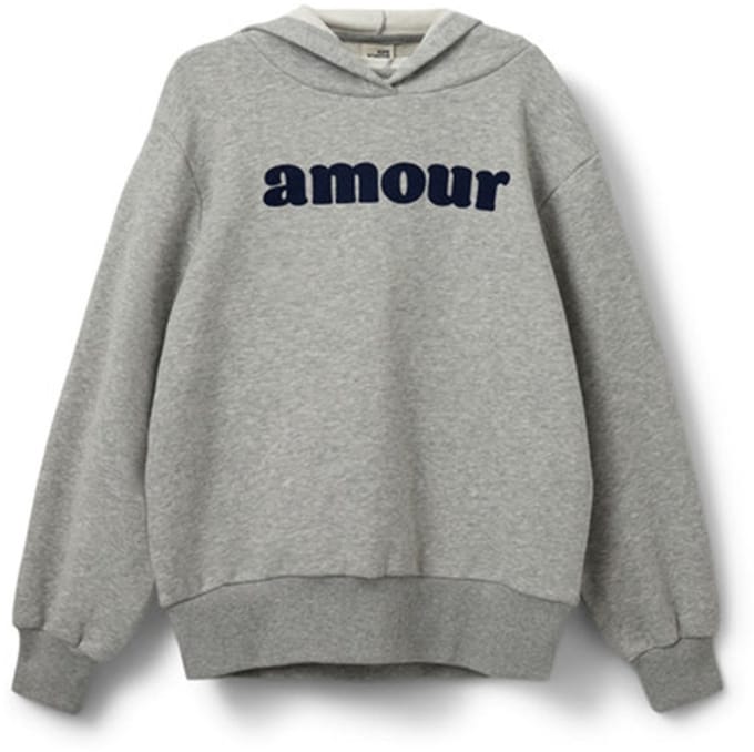 Sofie Schnoor - SimonaSY Hoodie - Grey melange - Maat 128
