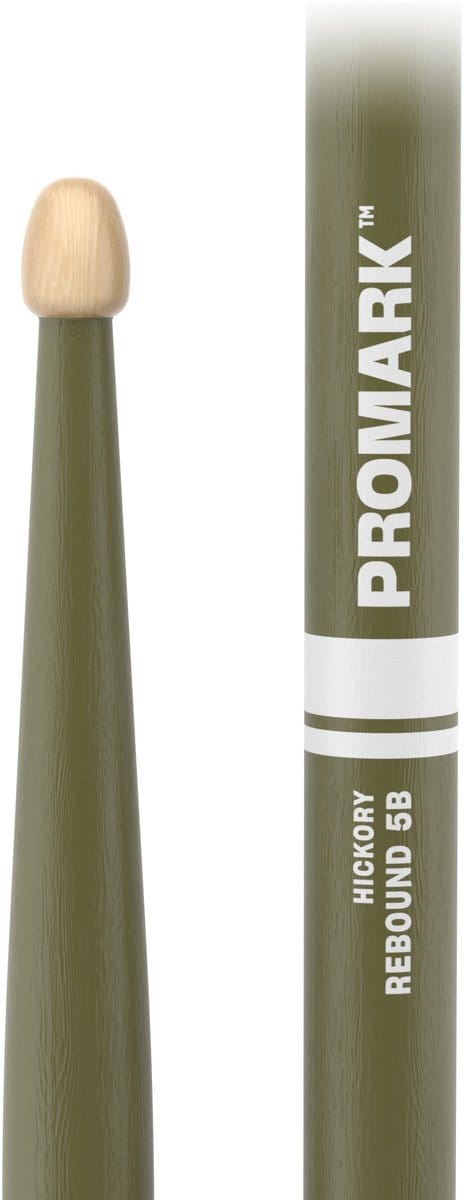 Promark RBH595AW Green Rebound 5B hickory drumstokken