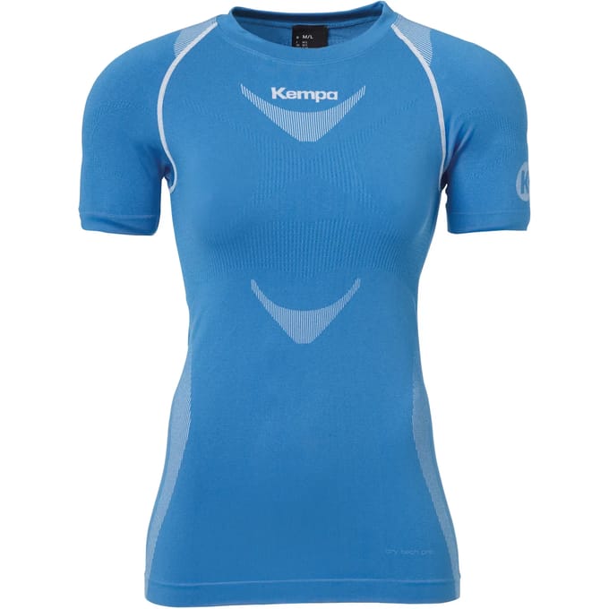 Kempa Attitude Pro Shirt Dames - Lichtblauw / Wit - maat M/L