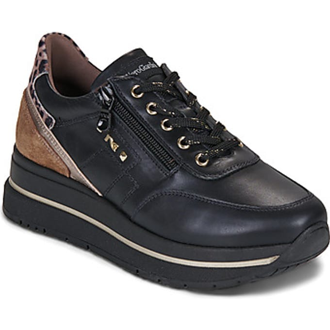 Nero Giardini -Dames - zwart - sneakers - maat 36