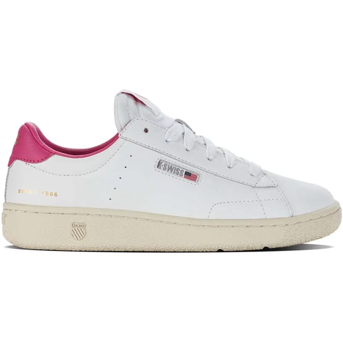 K-SWISS Tennisschoenen Slammklub Cc White/raspberry/vintage Womens 40