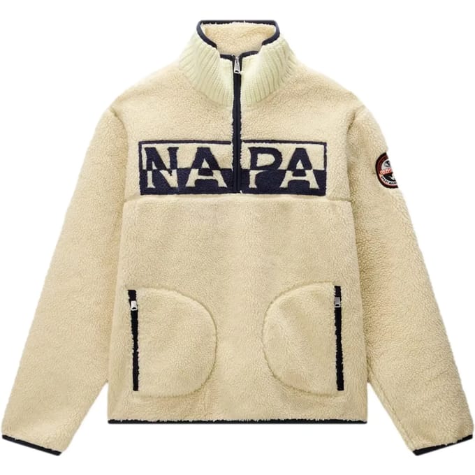 Gevoerde zip hoodie Napapijri Archive