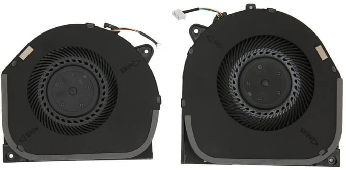Dailygoods - Vervangende CPU GPU-koelventilator - Laptop Koeling - Verbeterde Prestaties - Compact Formaat - Koelventilator - Geschikt voor Legion Y70...