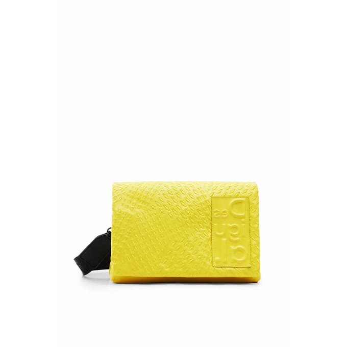 Desigual Schoudertas Accessoires Bag Magna Dortmund Flap Yellow Geel