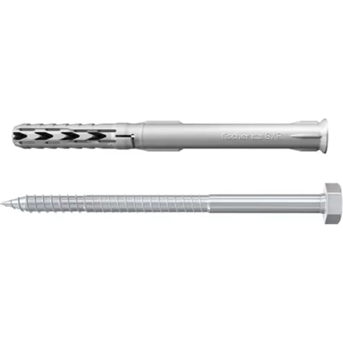 Fischer Constructieplug Sxr Nylon - Diam. 10x140mm - 4 Stuks