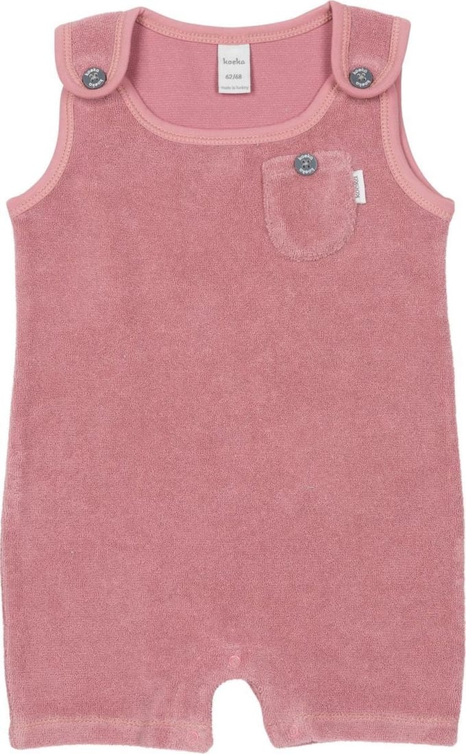 Koeka Jumpsuit (Short) Coconut Grove - Blush Pink - 74/80