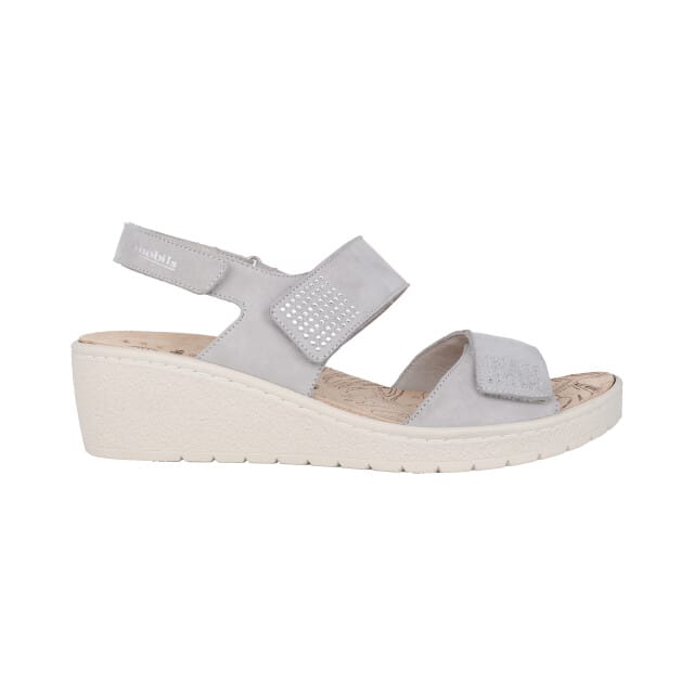Mephisto Pam spark - dames sandaal - grijs - maat 41 (EU) 7.5 (UK)