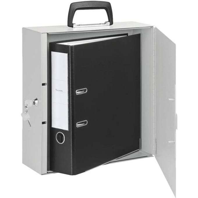 Werner Dorsch Lever Arch File - Behälter für Dokumente - Stahl - Hellgrau (102 1637)