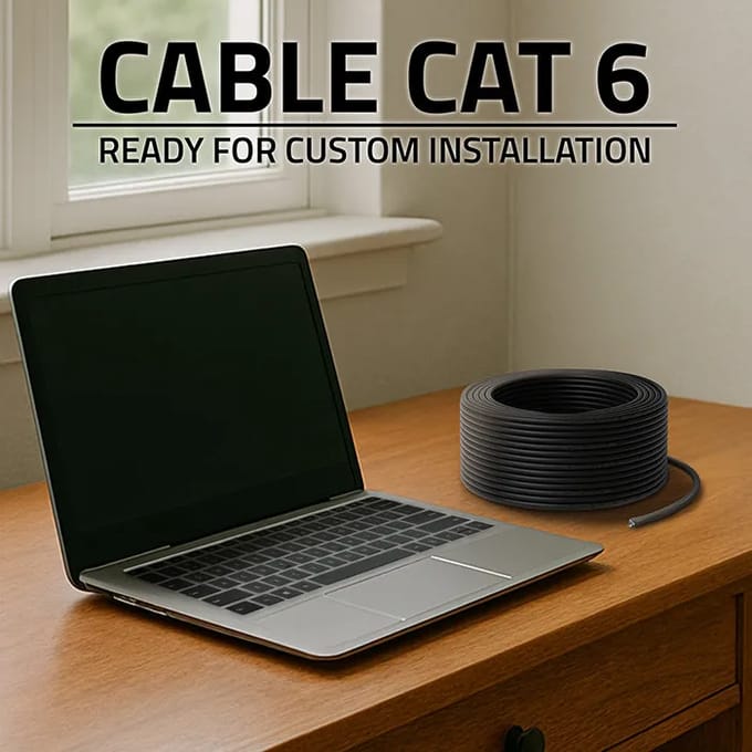 Qoltec netwerk patchkabel UTP twisted pair |   CAT6 |   Hoge snelheid 1 Gb/s |   LAN |   50m |   Zwart