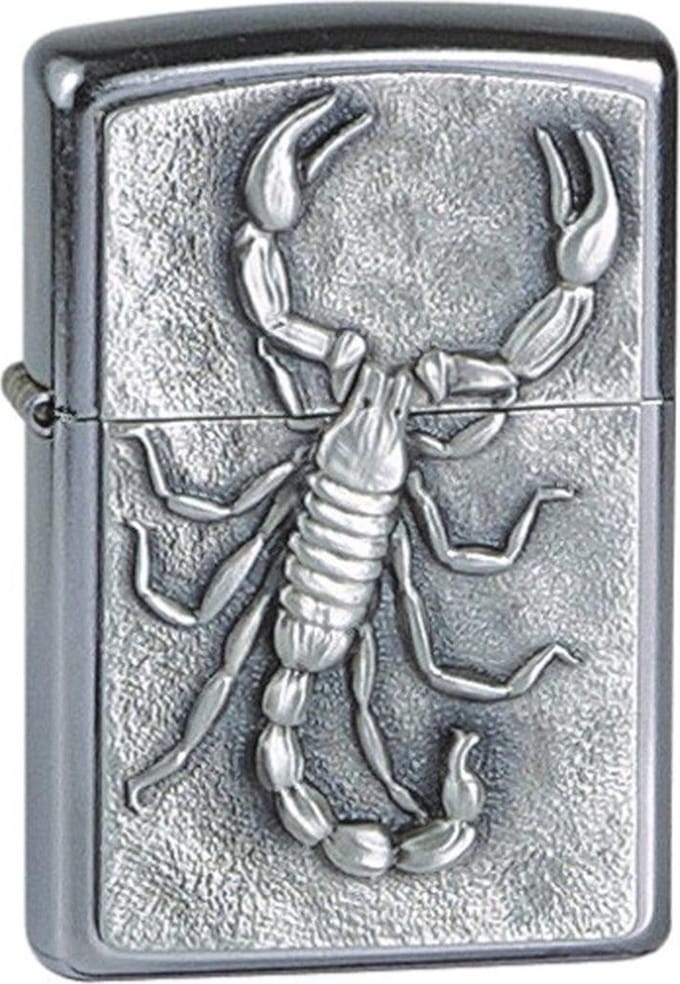 Zippo aansteker Scorpion Emblem