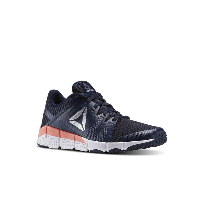 Reebok Trainflex Lace-Up Blauw Synthetisch Dames Hardlooptrainers BD4921