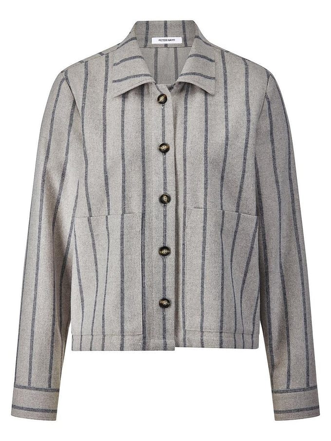 Blouse Van DAY.LIKE grijs