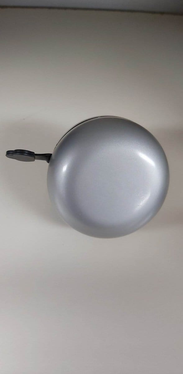 Fiestbel - Ding Dong - Grijst / zwart - 80mm