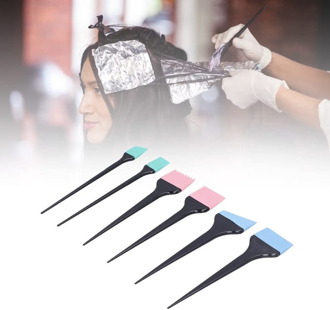 Dailygoods- Haarverfborstel Set - Siliconen Kleurborstel